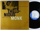 Thelonious Monk - Genius Of Modern Music v.1 LP - Blue Note Mono DG Ear W 63 VG+