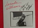 LUCINDA WILLIAMS.ST.1988 ROUGH TRADE.SIGNED BY LUCINDA WILLIAMS.INSERT
