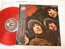 THE BEATLES RUBBER SOUL JAPAN ORIGINAL 1982 UK CUTTING LIMITED MONO RED W/OBI