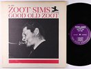 Zoot Sims - Good Old Zoot LP - New Jazz - NJLP 8280 Mono RVG VG++