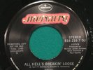 Kiss All Hell’s Breakin Loose RARE DJ Promo 45 Rpm Record