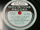 SMITH BALLEW ORCH 78 rpm FOX MOVIETONE 126 (1935) pre war E SHIRLEY TEMPLE