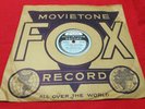 DICK JURGENS/CHICK BULLOCK 78 rpm FOX MOVIETONE 134 (1936) pre war jazz E+