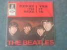 7 inch Single TICKET TO RIDE von THE BEATLES (1965)    °38