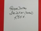 ROGER DALTREY KING BISCUIT FLOWER HOUR VINYL ALBUM .  LIVE PHILADELPHIA 1985
