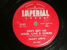 50'S R&B NEW ORLEANS SMILEY LEWIS She's Got Me Hook, Line & Sinker IMPERIAL 5389