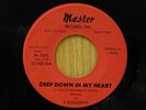 The 4 Hollidays soul 45 Deep Down In My Heart bw He Can't Love You Master