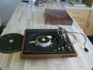 PLATINE DISQUE DUAL HAUT DE GAMME MODELE 721 +SHURE V15 III
