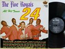 The FIVE ROYALS All Hit Tunes King 955 VG+    US clean