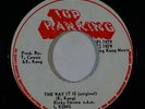 Reggae 45 I. KONG/AUGUSTUS PABLO The Way It Is on Top Ranking NM