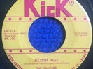 THE SAUCERS - Hi-Oom/Flossie Mae | RARE Texas doo wop 1959 nice VG+ Kick 45