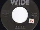 PA INSTRO BLASTER Del-Rays - Radar / Big Daddy WIDE | hear