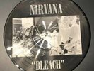 NIRVANA BLEACH RARE 1998 LTD EDITION EUROPEAN VINYL PICTURE DISC
