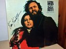 KRIS KRISTOFFERSON SIGNED * VINYL LP KRIS & RITA Coolidge FULL MOON