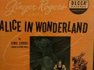 Ginger Rogers - Alice in Wonderland - 45 RPM Box Set  - Decca Records