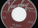 John Lee Hooker 45 No Shoes/Solid Sender VEEJAY EX orig blues R&B