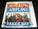 JEFFERSON AIRPLANE TAKES OFF LP Stereo Black Labl DEBUT RCA 1966 Folk Rock PSYCH