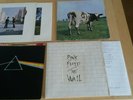 4 Pink Floyd LP`s Vinyl, Dark Side (Quatro), Atom Heart, Wall, Wish You were...