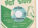 Doo Wop 45 & promo sleeve - FASCINATORS - Oh Rose Marie / Fried Chicken and