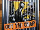 The Clash Cut the Crap RARE promo issue vinyl LP record '85