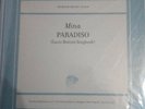 MINA - PARADISO (LUCIO BATTISTI SONGBOOK) (3 LP VINILE SIGILLATO WARNER 2019)