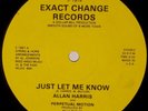 ALLAN HARRIS & PERPETUAL MOTION: Baltimore Modern Soul Funk Boogie 12” Rare HEAR