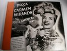 Carmen Miranda 3 Record Set DECCA 109 E+/E+ LATIN / PERSONALITY 78 RPM ALBUM