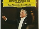 BERNSTEIN BEETHOVEN SYMPHONIES NO. 8 & 9 LIVE REC DGG ED.1 STEREO 2LP 2707124 NM