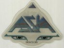 Asia Don't Cry - Blue logo shaped picture disc vinyl record UK WA3580 GEFFEN