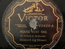 original US 1927 press Jug Band 78 DIXIELAND JUG BLOWERS ?– House Rent Rag