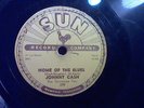 ORIGINAL SUN RECORDS 78 RPM SINGLE BY JOHNNY CASH-#279 GIVE MY LOVE TO ROSE