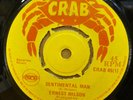 ERNEST WILSON SENTIMENTAL MAN / IT'S A LIE OG UK CRAB RECORDS 7