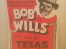 21x14 Original Poster Bob Wills And His Texas Playboys 1940’s Cain’s Ballroom