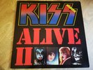 Kiss 2x LP Alive II Canada Casablanca 1st press & Book & Tatoos NEAR MINT LPS ++