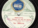 180g1.  Antonio Magini-Coletti - Rigoletto-Signor, va & Pari - Fono 39415/39434