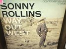 Original Sonny Rollins Way Out West Vinyl Ray Brown Shelly Manne Jazz VG+