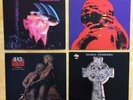 4 Vinyl Black Sabbath Albums Paranoid, Born Again, Headless Cross, Eternal Idol