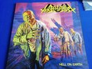 TOXIC HOLOCAUST - HELL ON EARTH VINYL LP gatefold 2005 thrash municipal waste