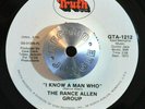 GOSPEL SOUL 45 - THE RANCE ALLEN GROUP - I KNOW A MAN WHO /HOTLINE M-  HEAR