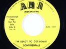 Funk Electro Afro 45 - Continentals - I'm Ready To Get Down - AMR - VG++ mp3