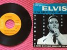 Vintage Elvis Presley 45 RCA 74-0130 How Great Thou Art / His Hand Is Mine