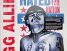 GG Allin ?- Hated In The Nation LP - Black Vinyl Album + Bonus - SEALED Record