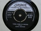 EDDIE COCHRAN  - ' THREE STEPS TO HEAVEN '  (1960)  London  HLG 9115  Exc