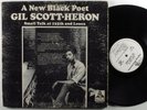 GIL SCOTT-HERON A New Black Poet FLYING DUTCHMAN LP wlp gatefold