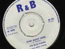 THE BLUE FLAMES - STOP RIGHT THERE / RIK'S TUNE