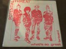 Potential Threat - Whats So Great Britain 7” 1st Press Vinyl Punk Adicts Blitz