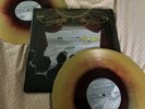 FALL OUT BOY FROM UNDER THE CORK TREE GOLD/MAROON SWIRL VINYL