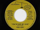 Modern Soul 45 - Rare Gems - You've Got My Love - California Gold - VG++ mp3