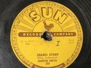78 RPM -  Warren Smith SUN 250 Ubangi Stomp / Black Jack David  V