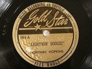 50'S BLUES LIGHTNIN' HOPKINS Lightnin' Boogie / Unkind Blues GOLD STAR 664